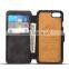 Leather Wallet Mobile Phone Case Stand with card slot for iPhone 7 iPhone 6/6S Flip cover wallet case