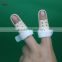 hospital medical consumbles gel finger protector finger bone fracture plastic orthopedic splint,finger immobilization splints