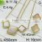 Fashion made in china stainless steel gold jewelry sets