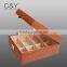 Hot Sale Brown PU Leather Spectacle Storage Case