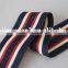 Perfect Style 100% Polyester Stripe Twill Three Coloful Ribbon French Tape for Hat