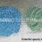 High purity bulk decorative white colored quartz sand