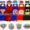 Superhero Costumes (4 Satin Capes and 4 Felt Masks) and Superhero Party Supplies for Kids