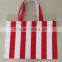 cheap custom design cotton canvas beach bag