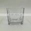 square glass vase, glass candle holder(HLTH-V038)
