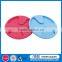 2017 newly silicone wine glass coaster, anti-slip mug mat