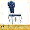 Wholesale Blue Fabric Restaurant Dining Chair
