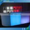RGB color change waterproof curved bar furniture GKT-012BC