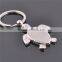 High quality factory price alloy novelty blank keychains producer