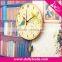 Vintage Design Decorative Bird Large Round Resin Wall Clock