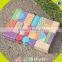 Wholesale hottest wooden baby building blocks toy colorful wooden building blocks toy for practical ability W13A055