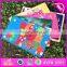 2016 New products children educational toy wooden card puzzle games W14C073