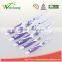 WCKK14 artwork painting blade and rubber with PP Wholesale Coloured 5 pcs set Kitchen Ceramic Knife