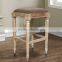 Bar Stool Sweden Natural Teak Wood