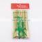 ZHUPING disposable green flat bamboo food skewers manufacturer