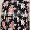Fashion Classic Fall Sweaters Open front Black Floral Kimono Duster long maxi cardigan