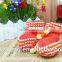 Hotselling fashion soft infant crochet handcrafted newborn baby knitted footwear shoes