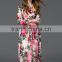 High quality hot selling women's printing elegant long dress