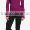 Lightweight 4-way stretch superior stretch sporty jacket OEM Ladies Golf Jumper with thumb hole