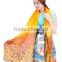 Fashion Women Chiffon Scarf Floral Print Drive Travel Shawl Beach Style Slik Wrap Pashmina