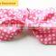 2015 latest Hot selling baby bow cotton headband