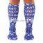 3d christmas socks Digital printed custom design keen high socks factory