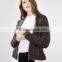 2017 latest european style ladies handmade knitting sweater cardigan for wholesale