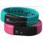 2015 Popular Colors Silicone Wristbands HD OLED Screen Bluetooth 4.0 Smart Bracelet I5 watch