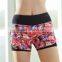 Women's Tummy Control Sublimation Running Yoga Bike Shorts