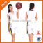 Best selling cheap mesh basketball jerseys sleeveless multi color for girls gym wear