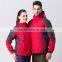 man fleece lined jacket hardshell jacket with hood