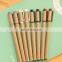 Korea stationery simple kraft paper shell neutral pen creative 0.5mm