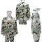 Tri- color Rip-Stop fabric army dress camouflage uniforms and military BDU uniforms