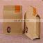 flat bag/flat bottom kraft paper bag/flat bottom pouch with aluminum