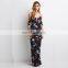 Floral Lady Sexy Beach Long Dress