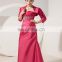 2018 Elegant Sweetheart Floor Length Evening Dress Beaded Ruched Lace-up Mother Of The Bride Dress With Jacket