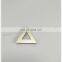 DZ6220 flat back fancy triangle frame crystal stones for necklace pendant