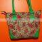 100 % Cotton Shopping Gift Bag indian handmade Ladies cotton clutch bag