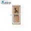 Personalized Metal Craft Unique Design Engraved Custom Logo Metal Bookmark