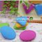Colorful triangle and oval erasers set Geometric color Erasers