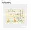 cheap wholesale Thick double sided Baby Monthly Milestone Blanket