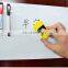 Various colors bone shape EVA and felt Magnetic whiteboard eraser