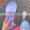 new fashion Clear Jelly pvc Sandals Womens Luxury Designer Shoes Transparent Glossy Pool Slides Lady Rubber Slip On Sandals