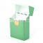 20 cigarette automatic flip cigarette case eco-friendly acrylic material plastic cigarette case