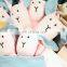 100% Cotton Cute Animal Rabbit Muslin Comforter Baby