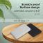 Fast Charging 5000mAh Power Bank with 4pcs Power Indicators Portable Mini Size ABS Material Power Bank