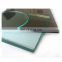 8mm Edge Grinding Drilling Tempered Glass with CCC