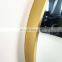 China mirror factory gold metal framed wall hanging decorative mirror