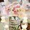 triangle mirror candle plate/mirror tray centerpieces table decoration