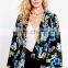 Bright Tropic Print Women Kimono